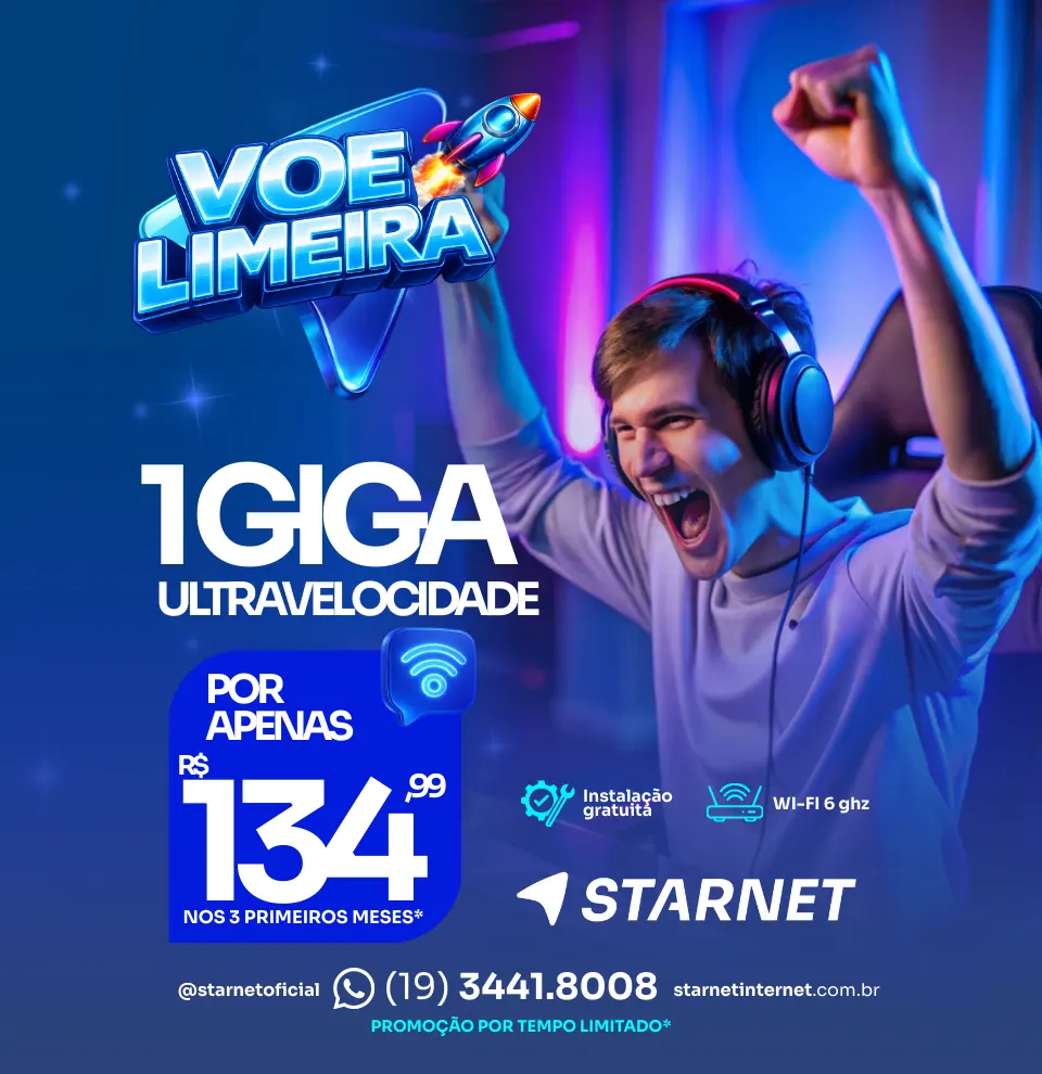 Starnet, a melhor internet para sua família